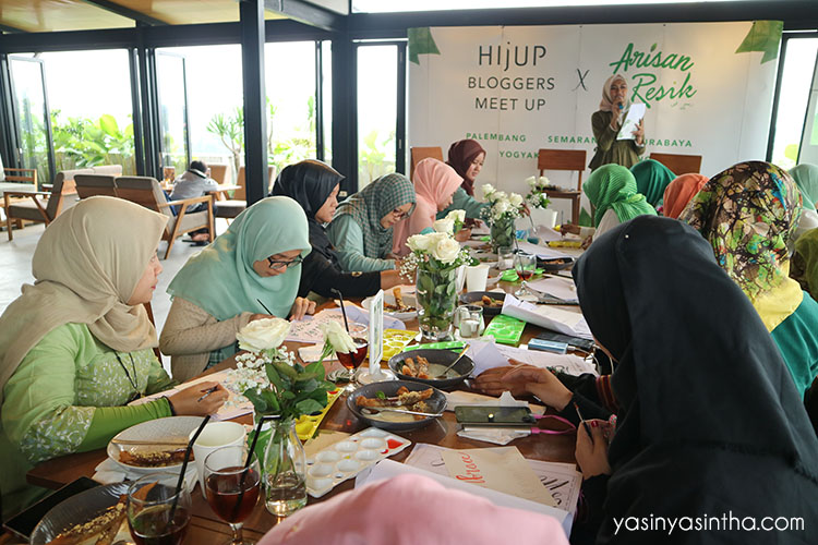 arisan resik, blogger, hijup, blogger meet up