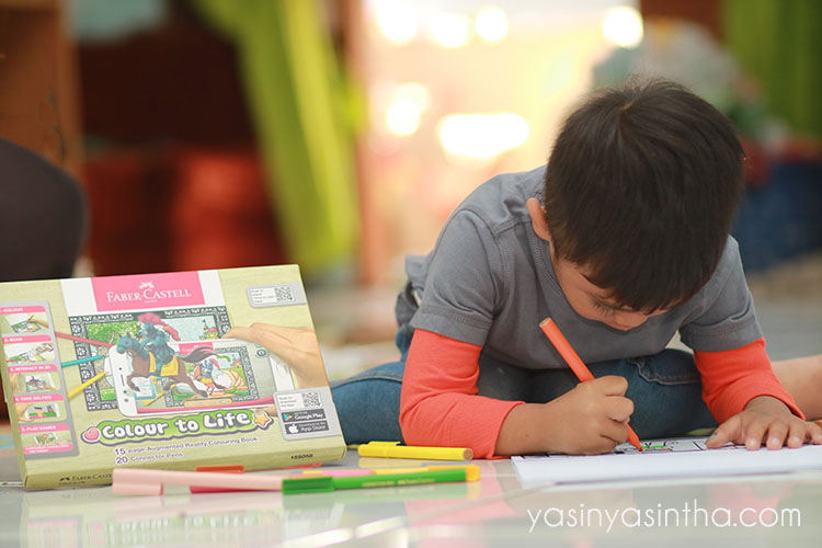 faber-castell colour to life, faber-castell game, faber-castell review, yasinta, blogger bandung