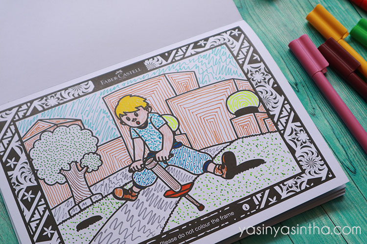 faber-castell colour to life, faber-castell game, faber-castell review, yasinta, blogger bandung