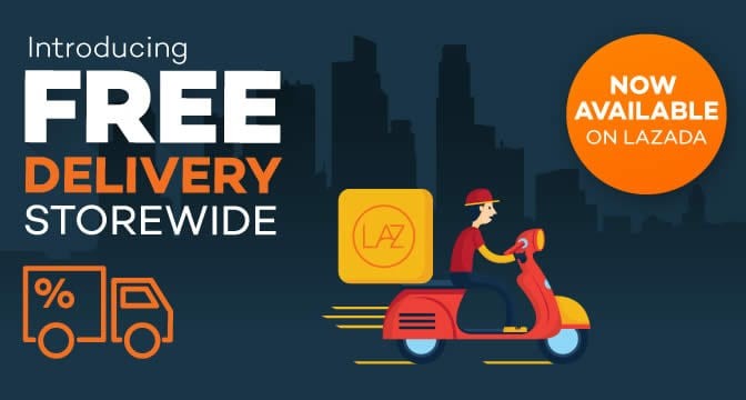 free shipping lazada