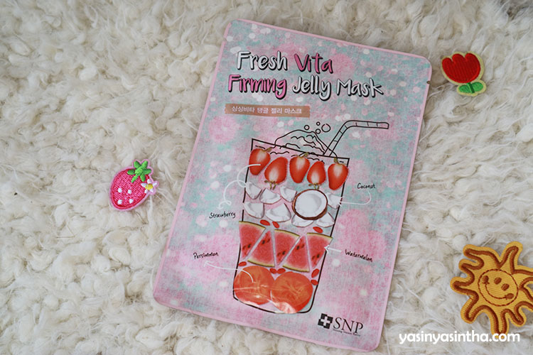 Fresh Vita mask SNP review, blogger bandung, blogger beauty