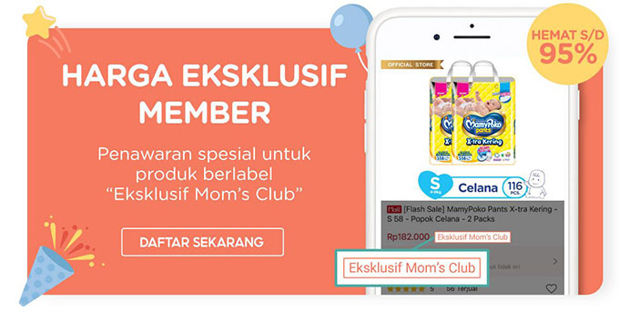 keuntungan menjadi member shopee moms club