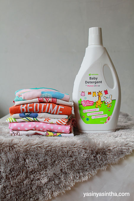 review sabun cuci baju bayi dari Mama's Choice 