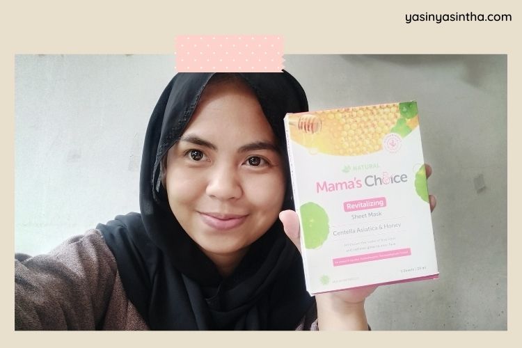sheet mask yang dibuat untuk ibu hamil dan ibu menyusui