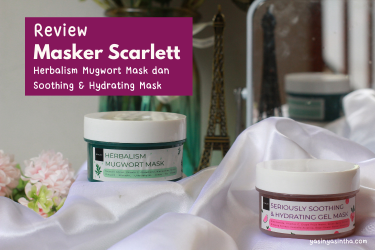 Masker Scarlett untuk kulit kering