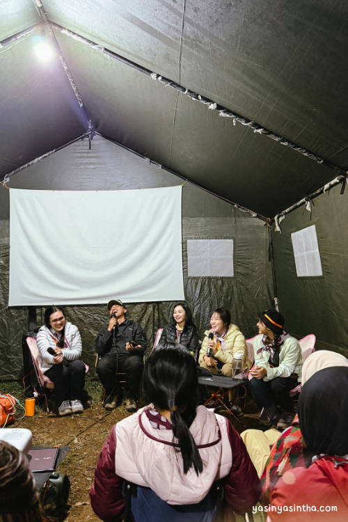 sharing session bersama BA Eiger 