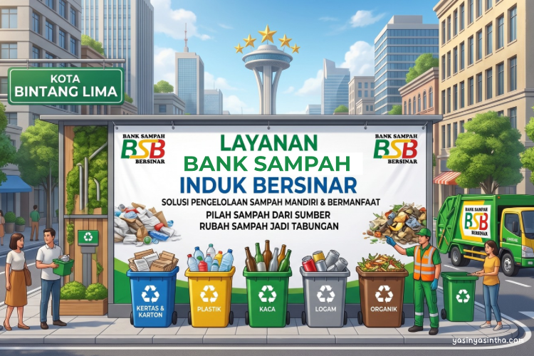 layanan bank sampah induk bersinar