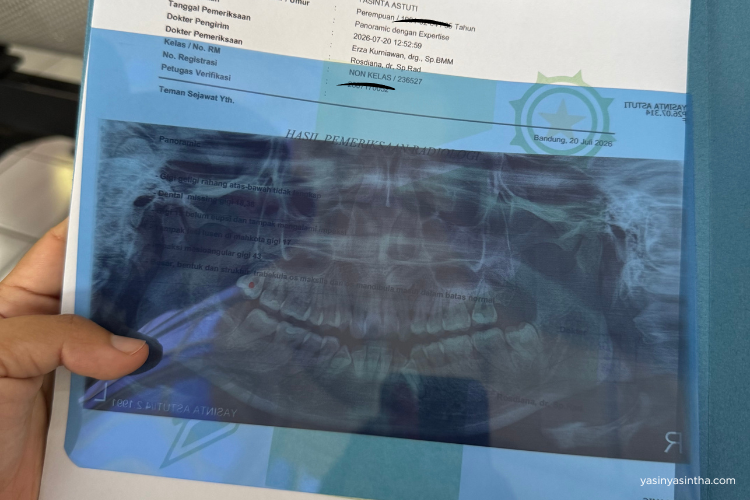 rontgen panoramic menggunakan bpjs